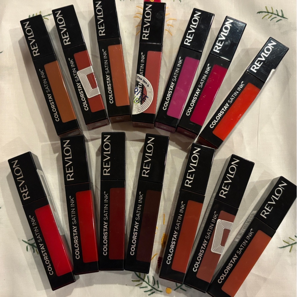 Lot 14x Revlon ColorStay Satin Ink 16-hour Liquid Lipstick 0.17Oz New Wholesale